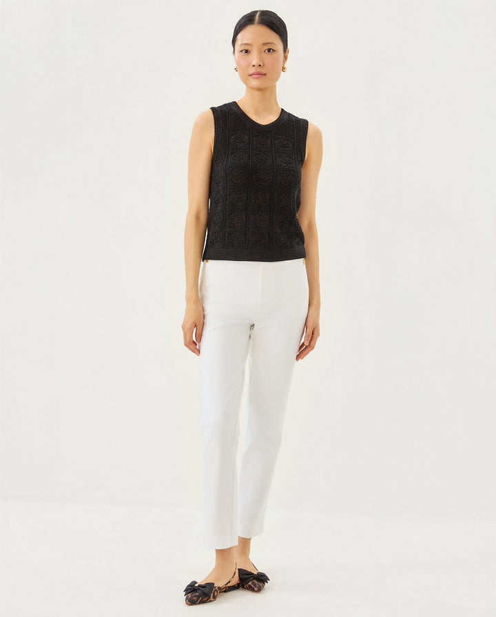 Lenalie Sweater Shell - Black Metallic