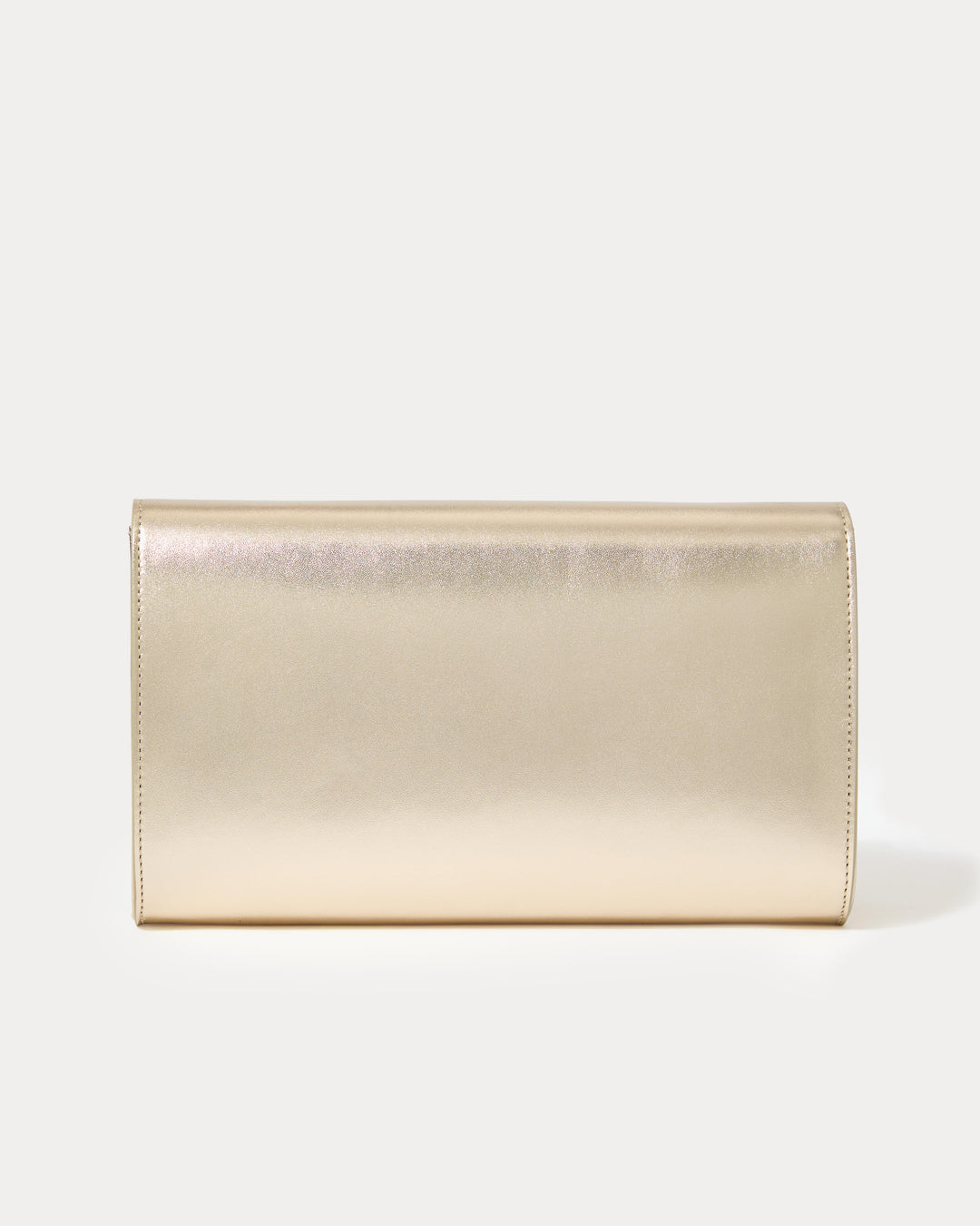 Brit Leather Logo Clutch