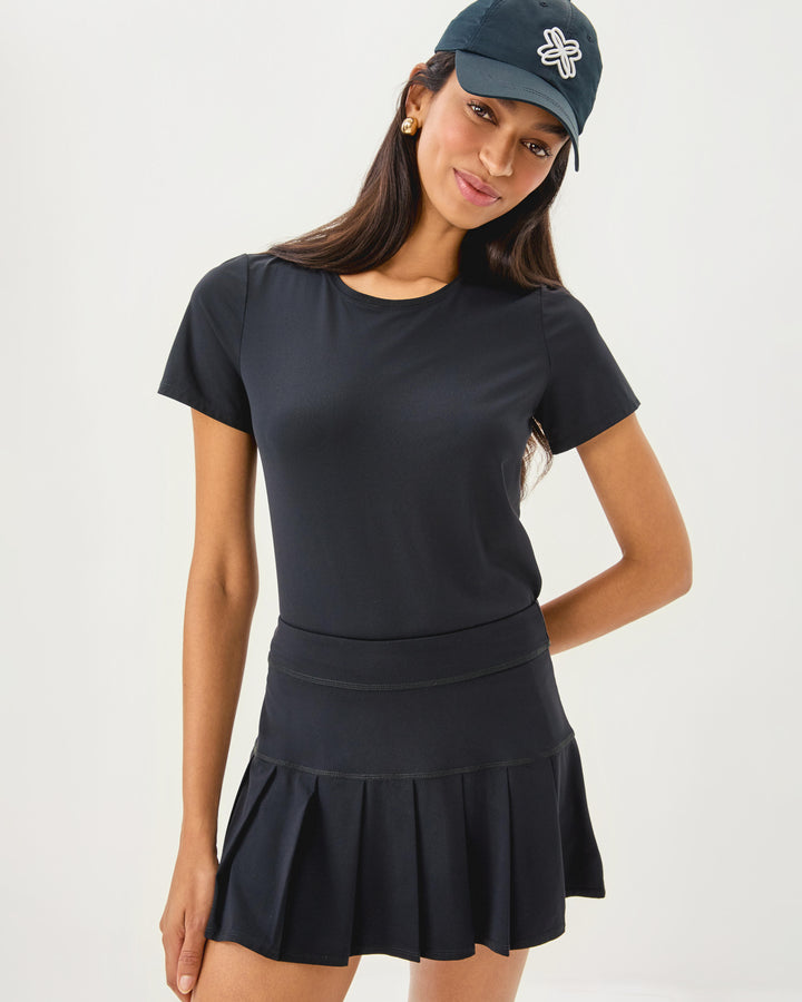UPF 50+ Luxletic Freesia Pleated Skort