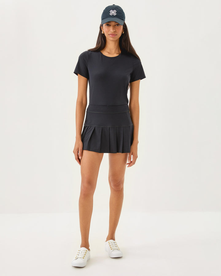 UPF 50+ Luxletic Freesia Pleated Skort
