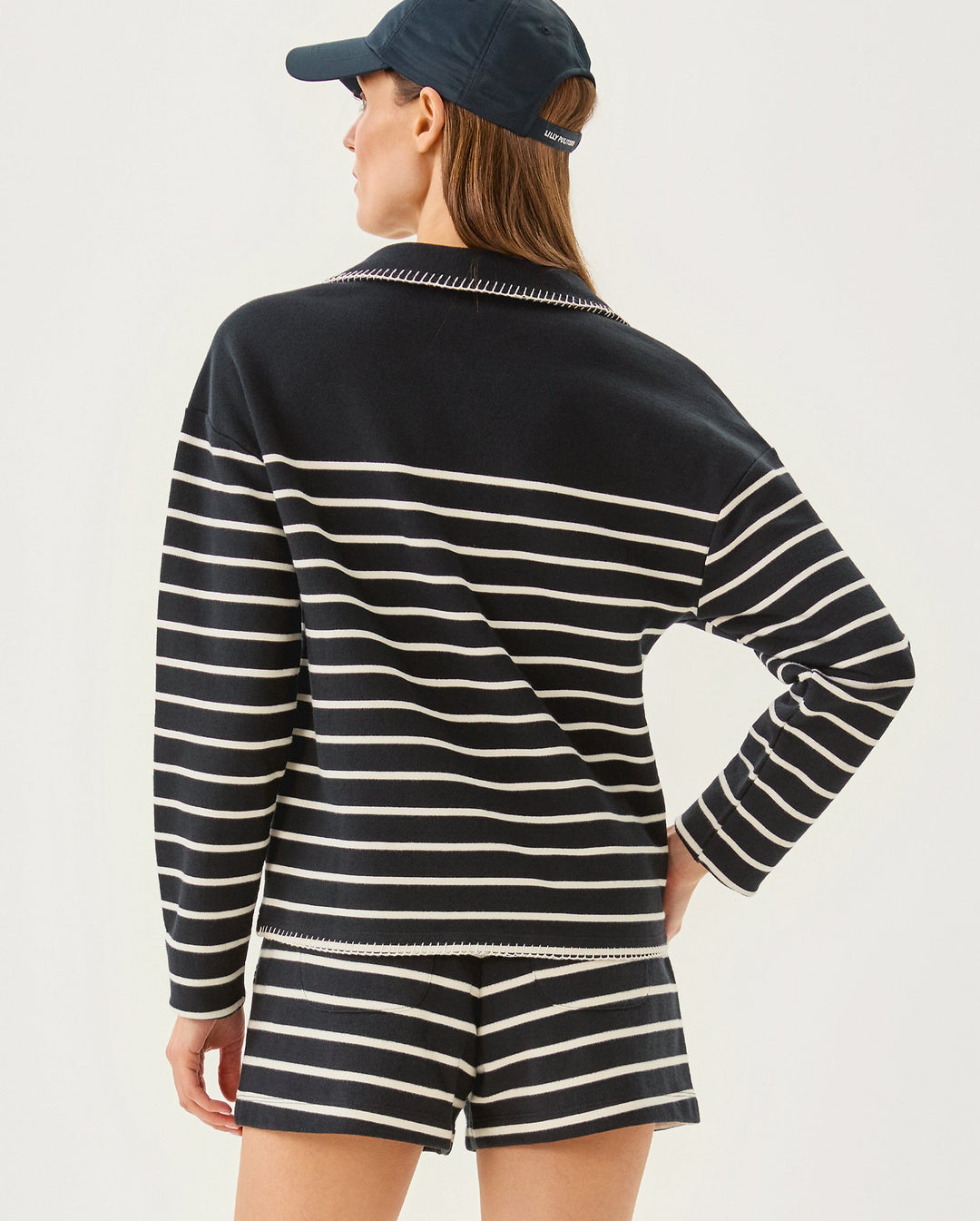 Corvaya Pullover - Noir Legacy Stripe