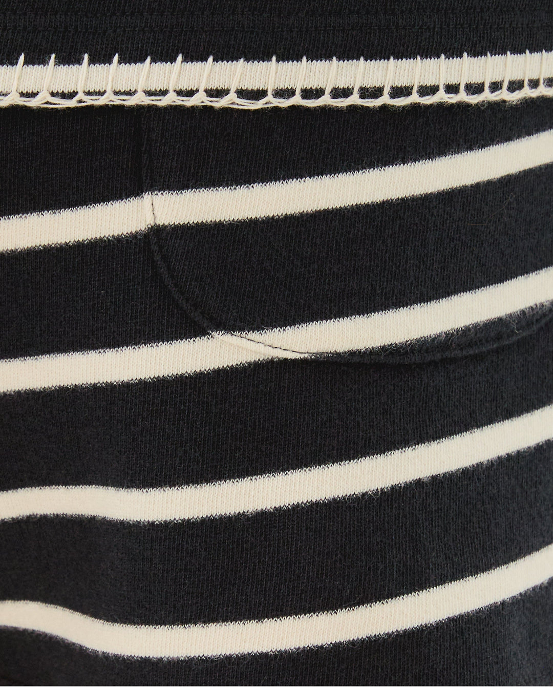 Aubra Short - Noir Legacy Stripe