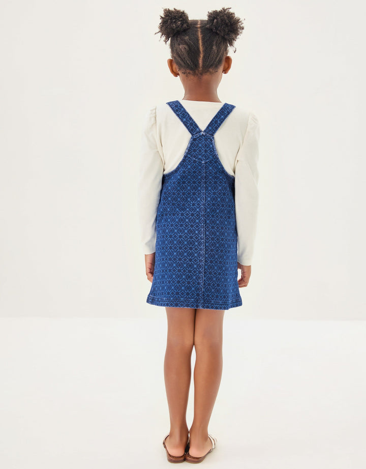 Varney Overall Dress - Dark Wash