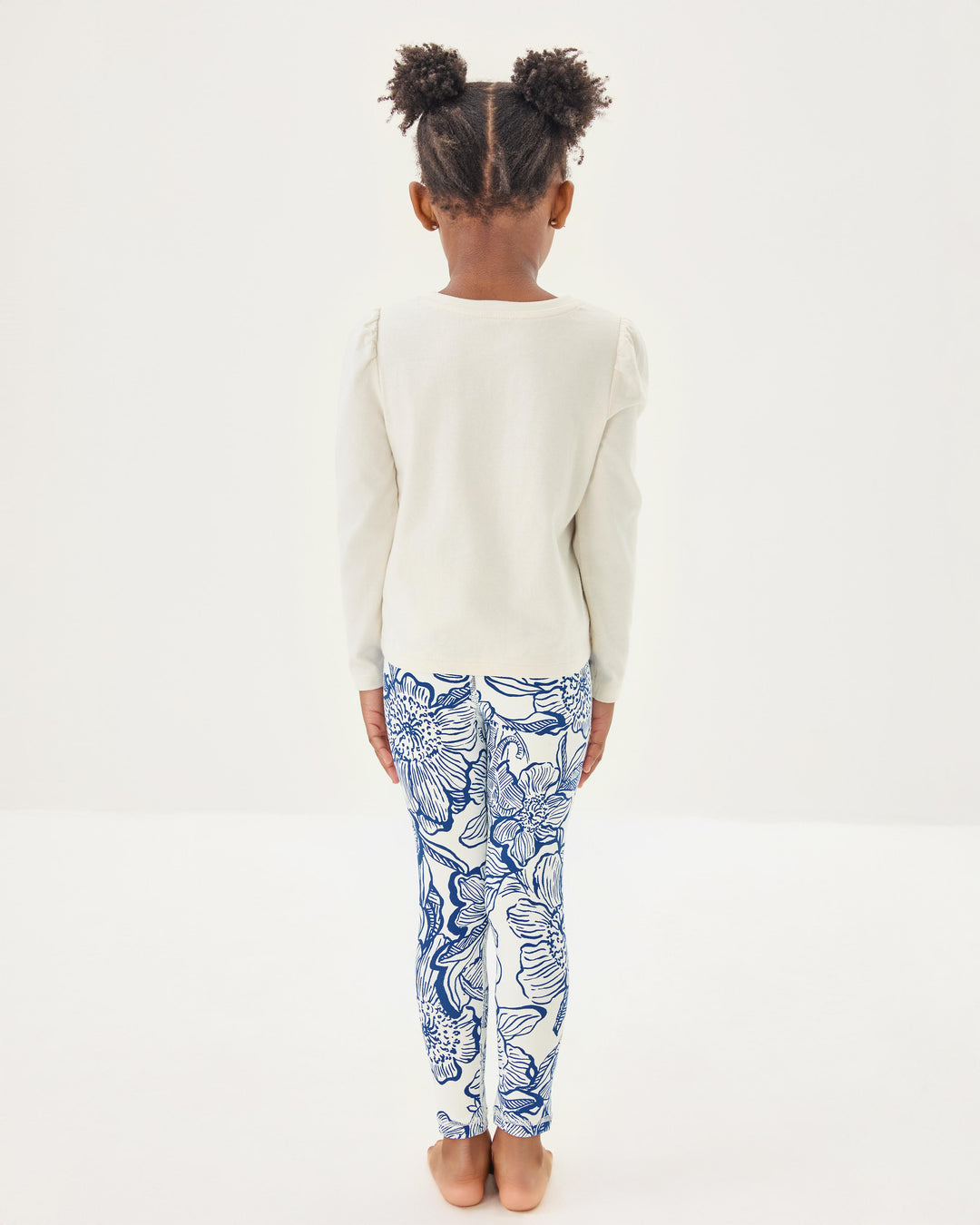 Girls Mini Jansen Long Sleeve Top - Multi Endless Animals Summer Graphic