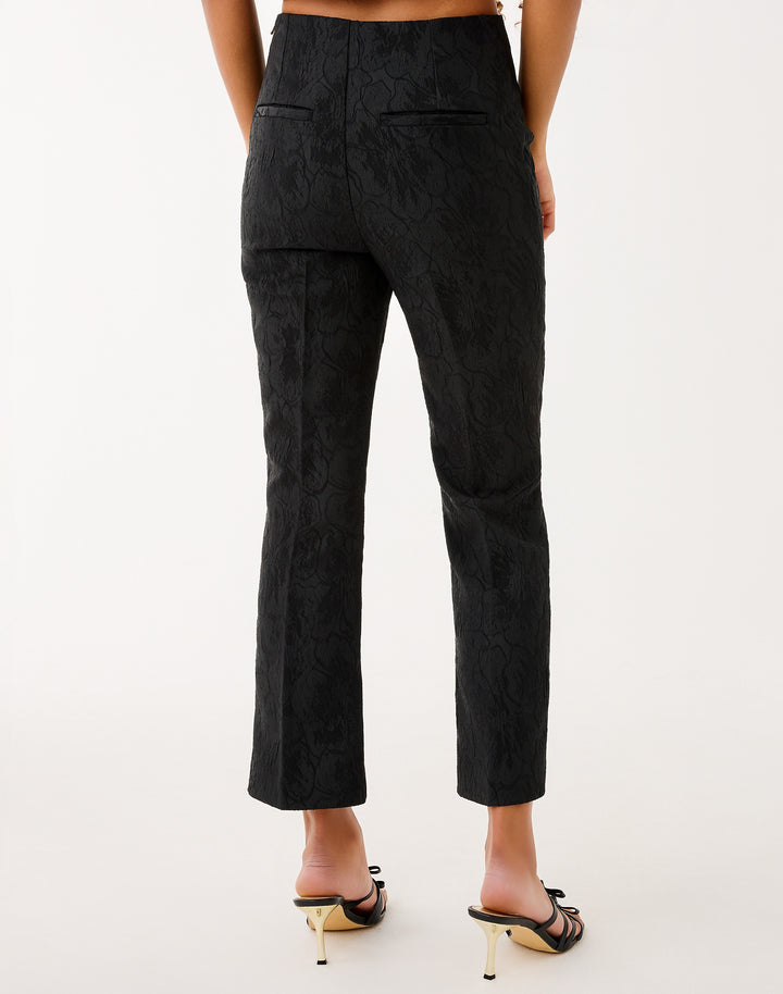 Jarrae High Rise Crop Flare Pant