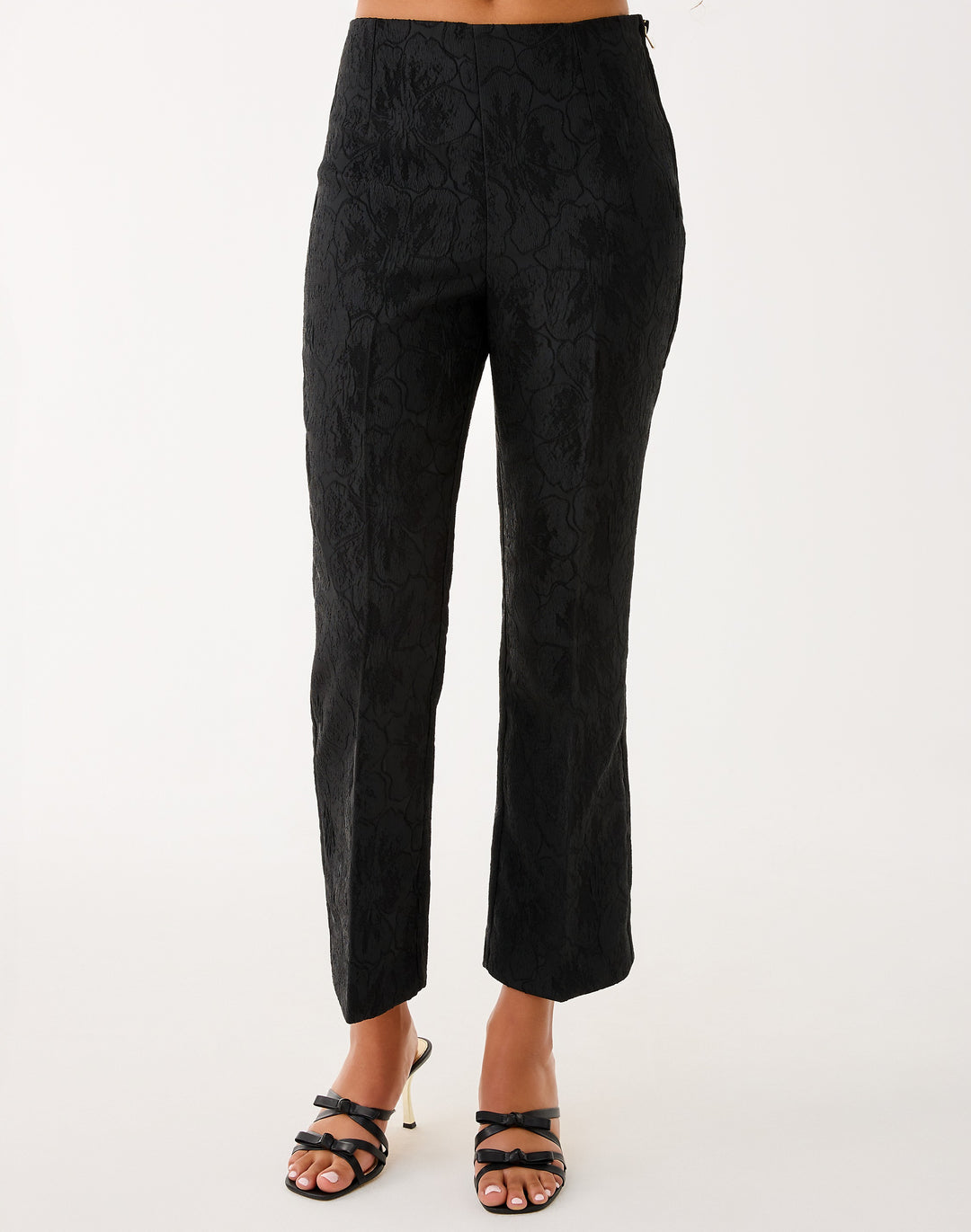 Jarrae High Rise Crop Flare Pant