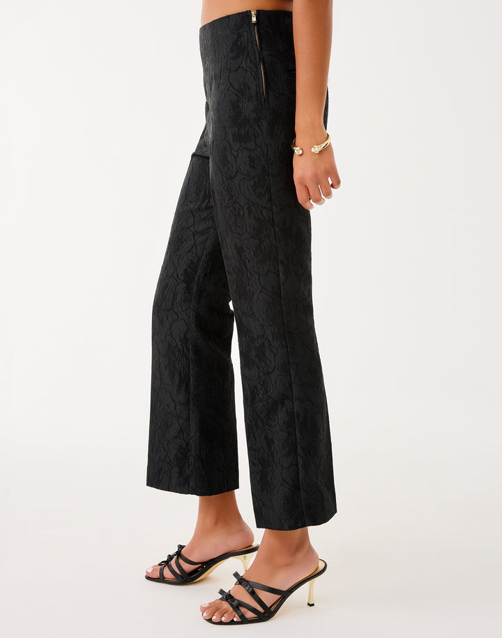 Jarrae High Rise Crop Flare Pant