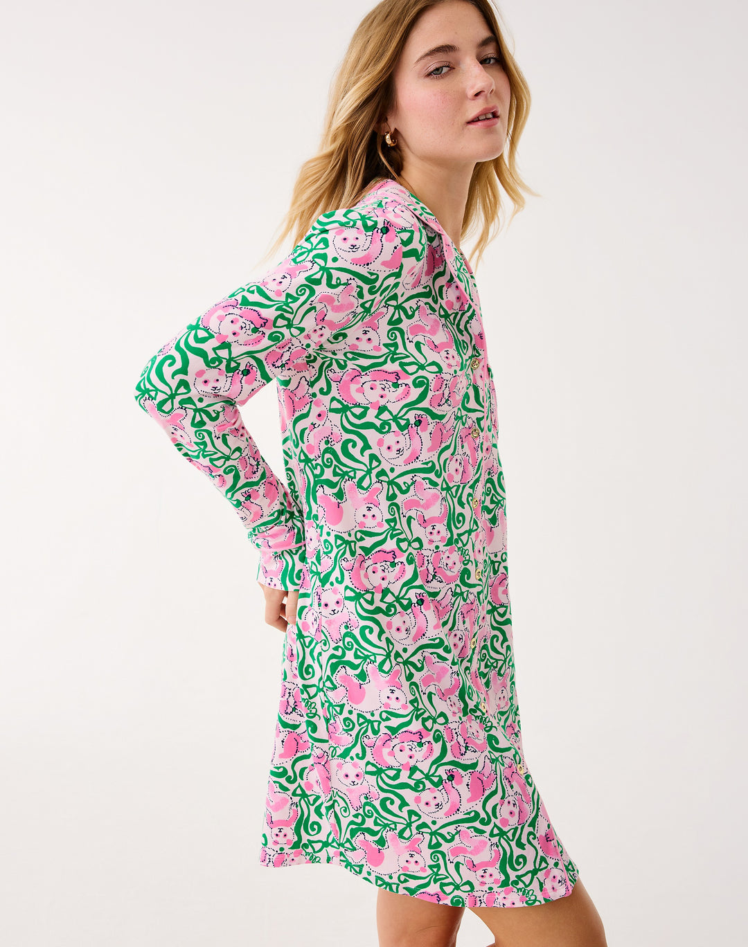 Brona Pajama Sleepdress