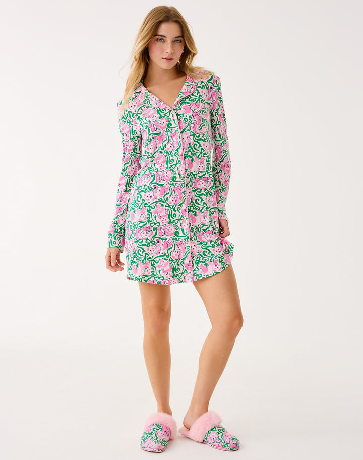 Brona Pajama Sleepdress