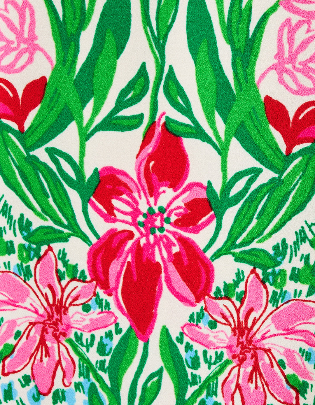 Agnes Skirted Romper - Multi Glowing Gardens