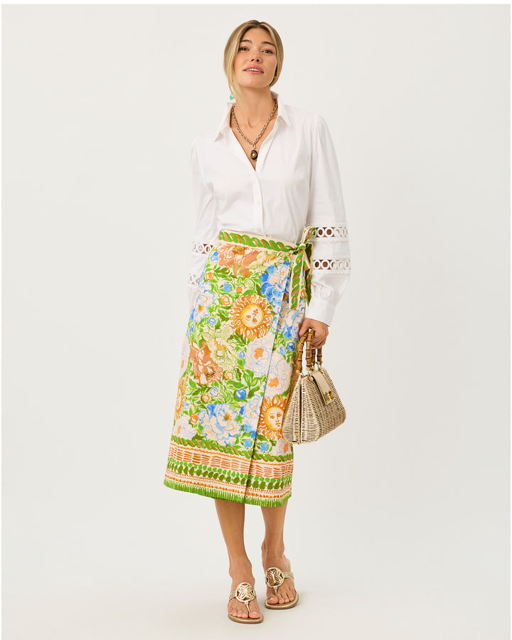 Dustin Midi Skirt - Rutabaga Sympeony