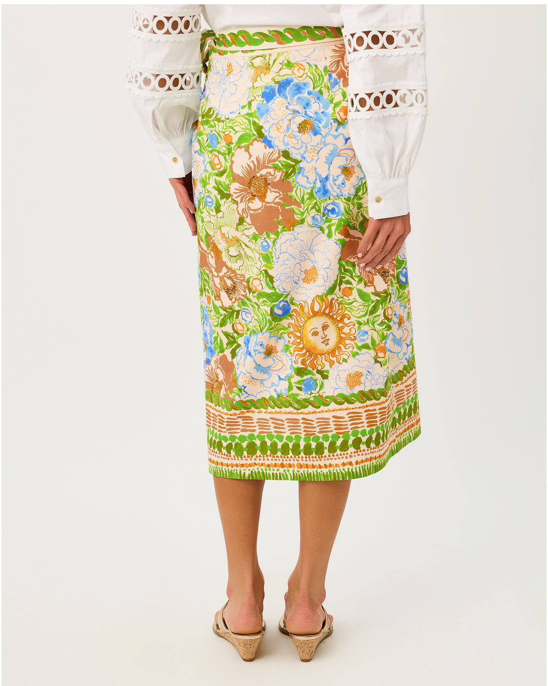 Dustin Midi Skirt - Rutabaga Sympeony