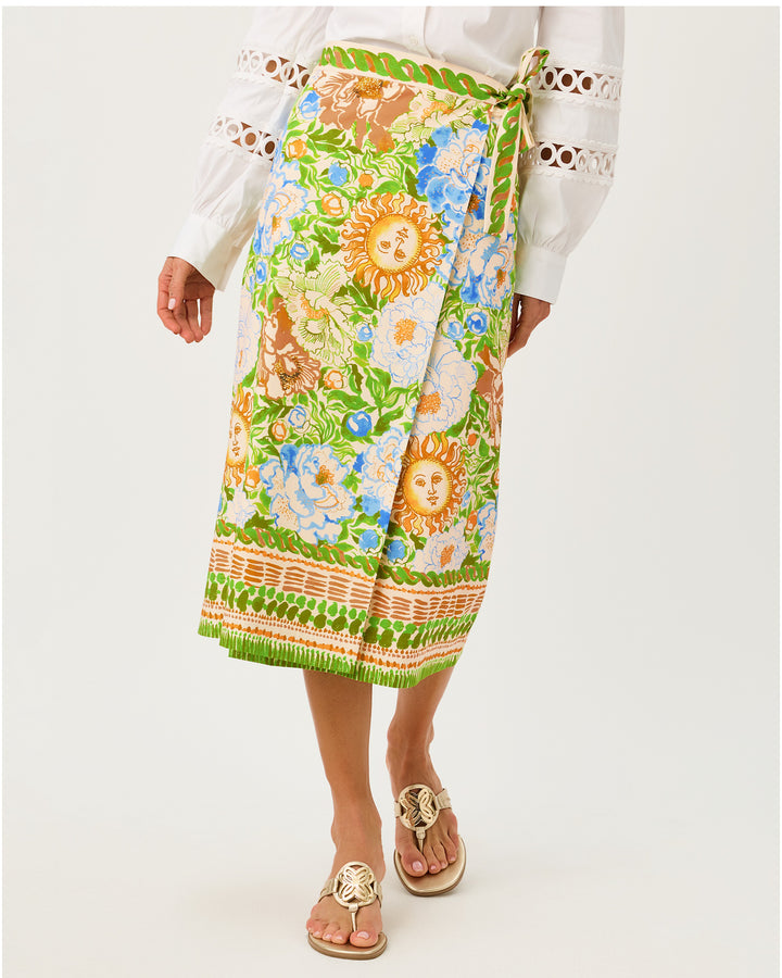 Dustin Midi Skirt - Rutabaga Sympeony