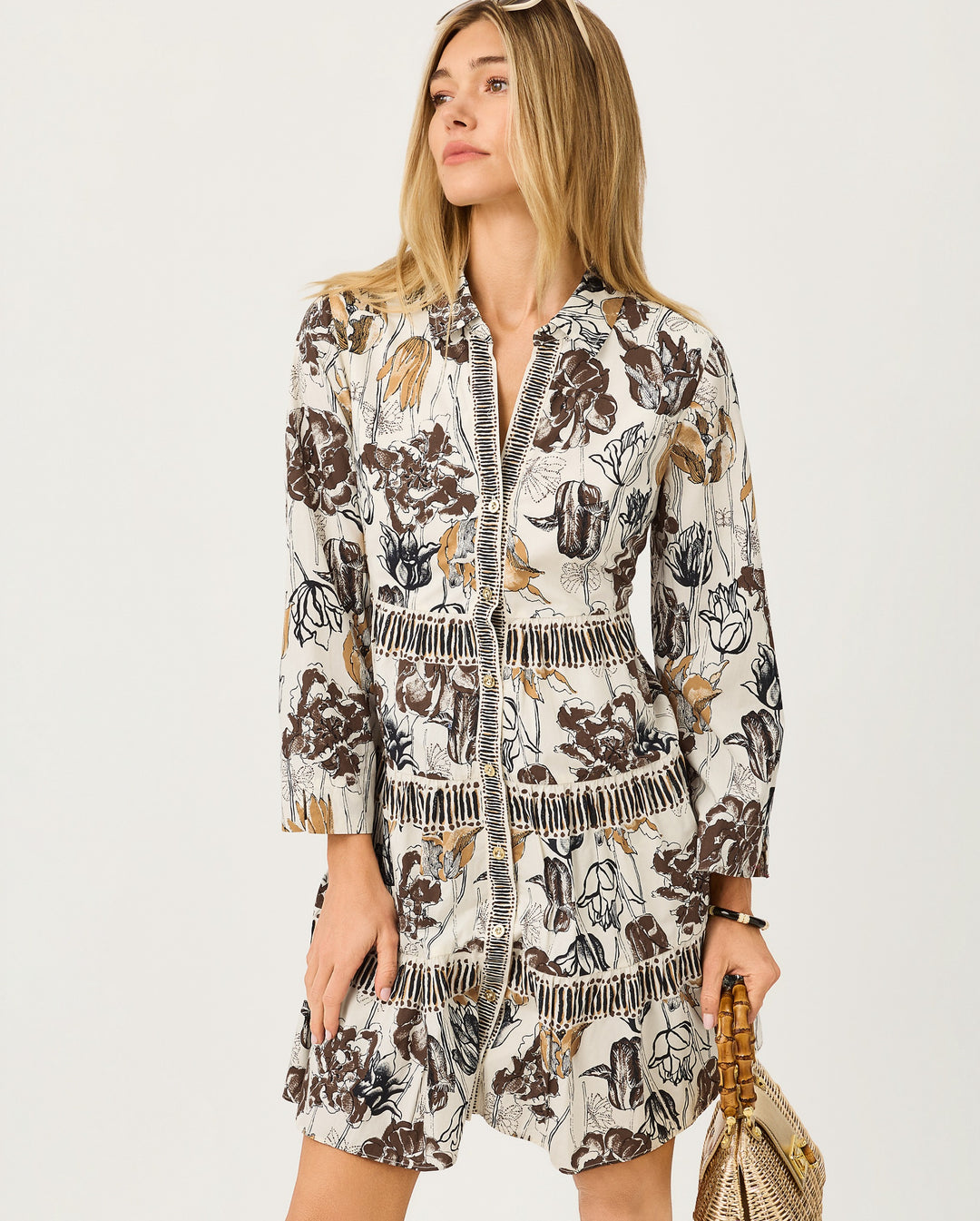 Angie Dress - Coconut Big Lillys