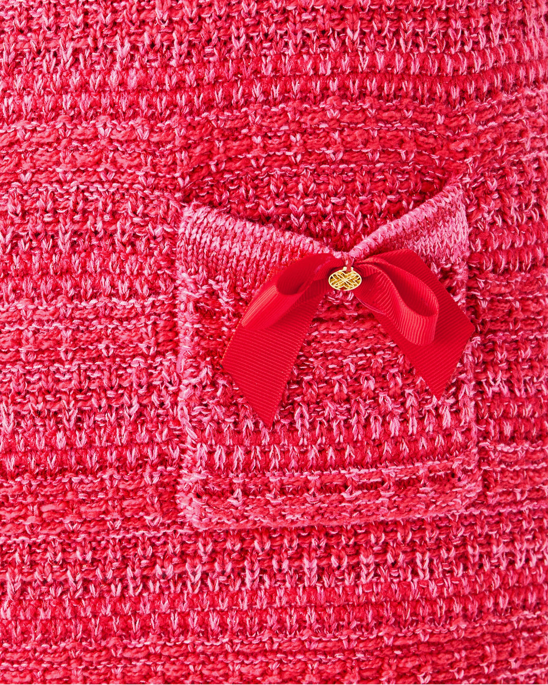 Rhysa Sweater Dress - Cherry Red Meta