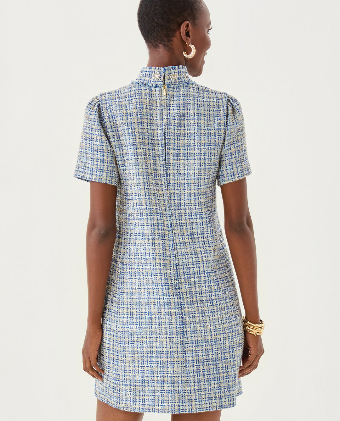 Teddy Boucle Shift Dress