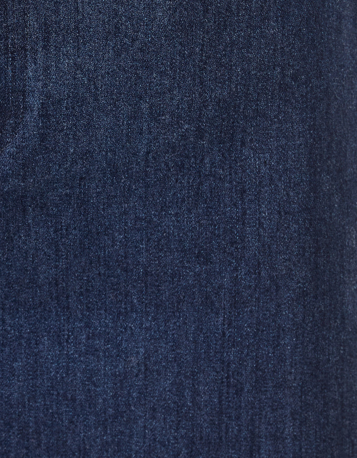 Colette Stretch Denim Skirt - Dark Wash