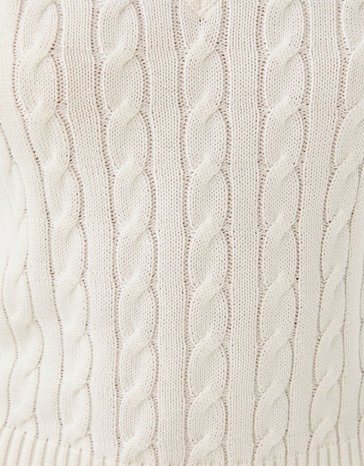Brockton Sweater Tank - Coconut