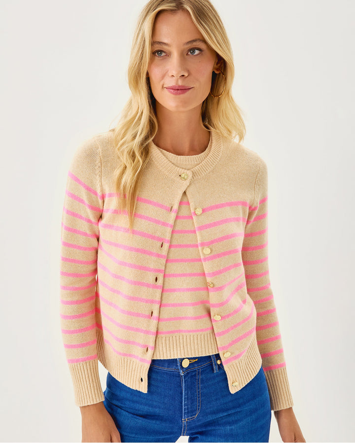 Fairley Stripe Sweater - Heathered Wicked Irisistable Stripe