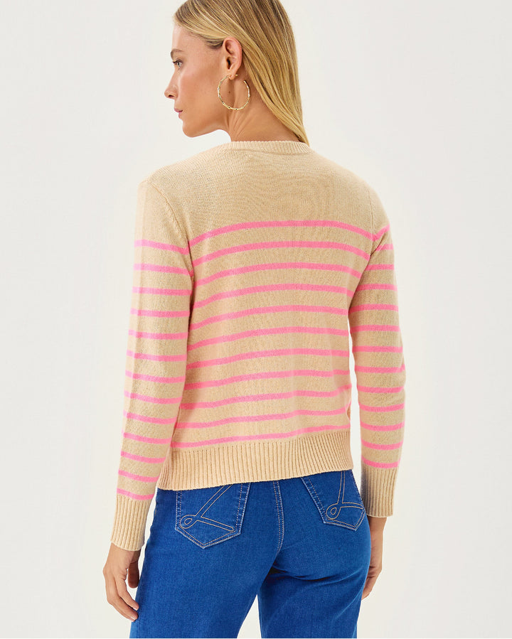 Fairley Stripe Sweater - Heathered Wicked Irisistable Stripe