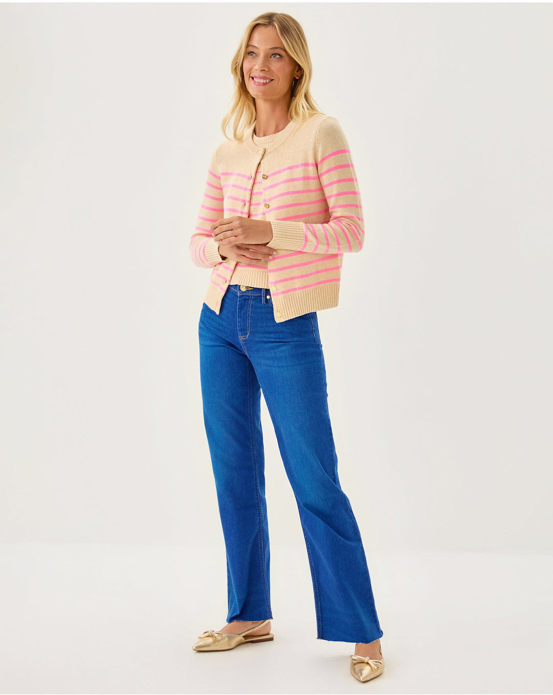 Fairley Stripe Sweater - Heathered Wicked Irisistable Stripe