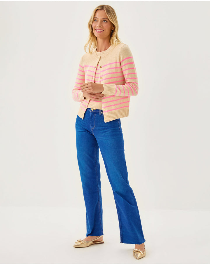 Fairley Stripe Sweater - Heathered Wicked Irisistable Stripe