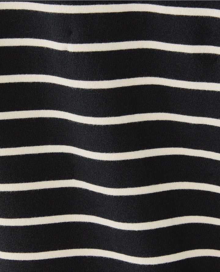 Corvaya Dress - Noir Legacy Stripe