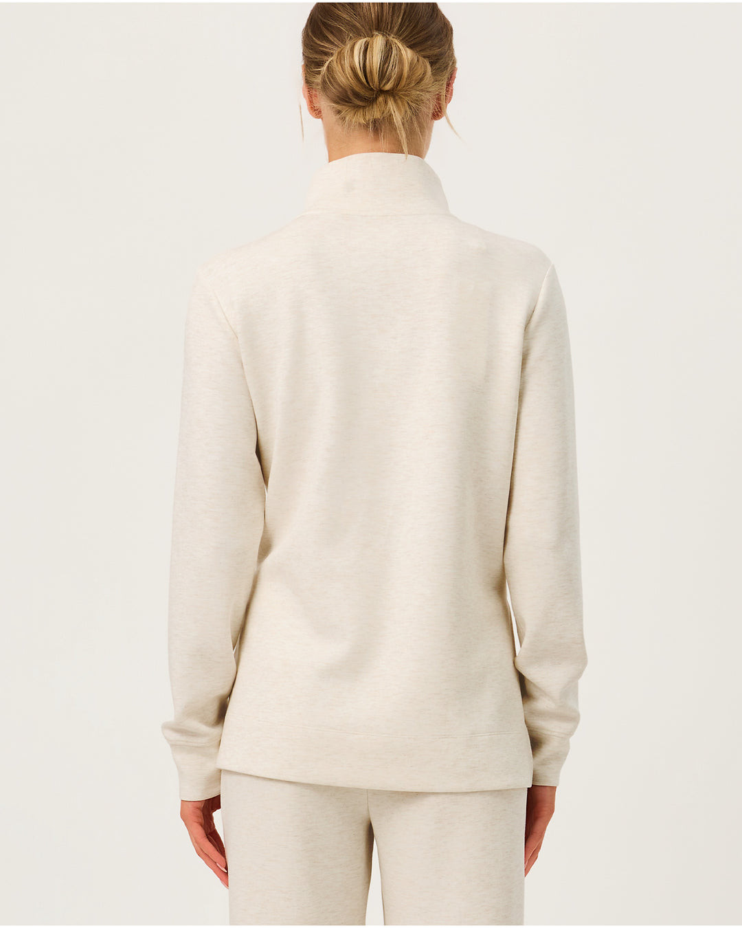 Cowie Upf 50+ Pullover - Heathered Coconut