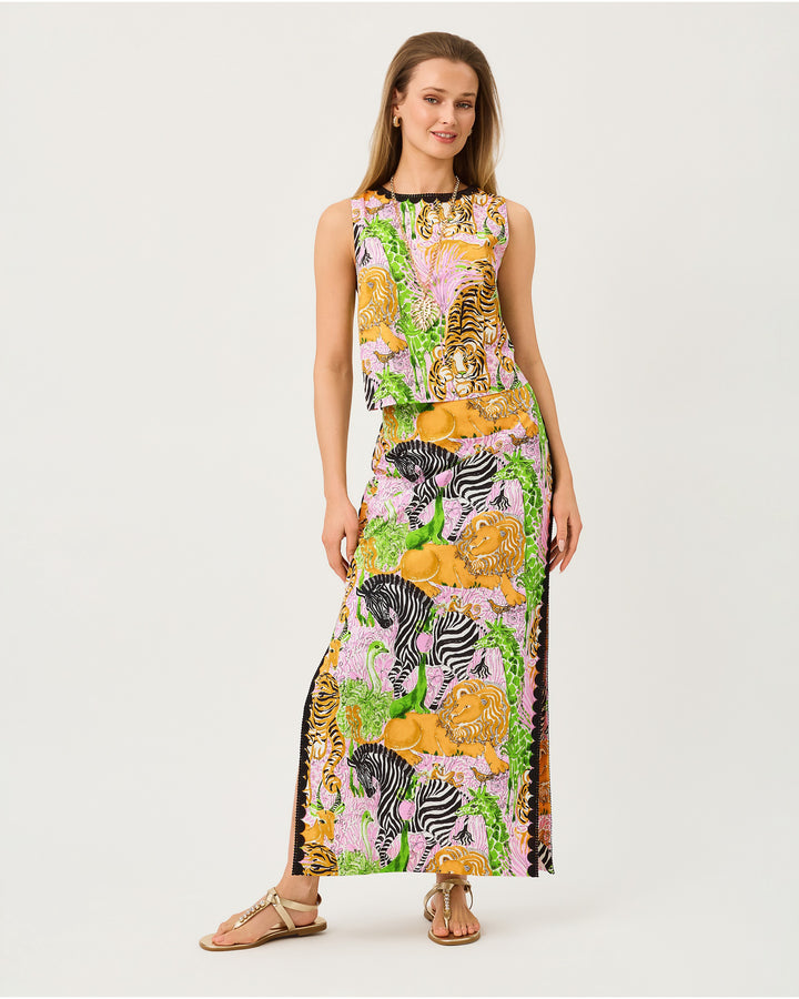Sanders Maxi Skirt - Multi Lillys Zoo