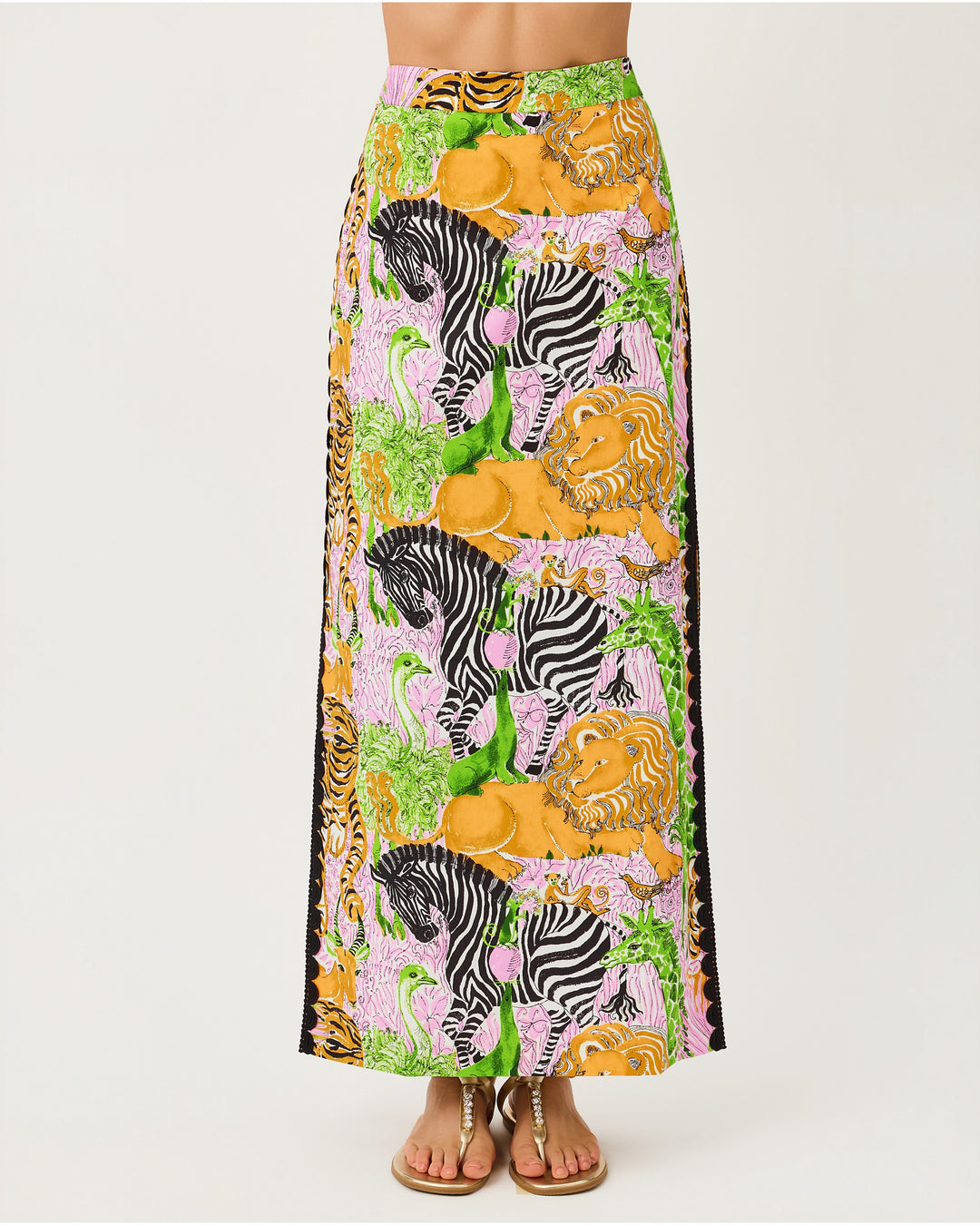 Sanders Maxi Skirt - Multi Lillys Zoo