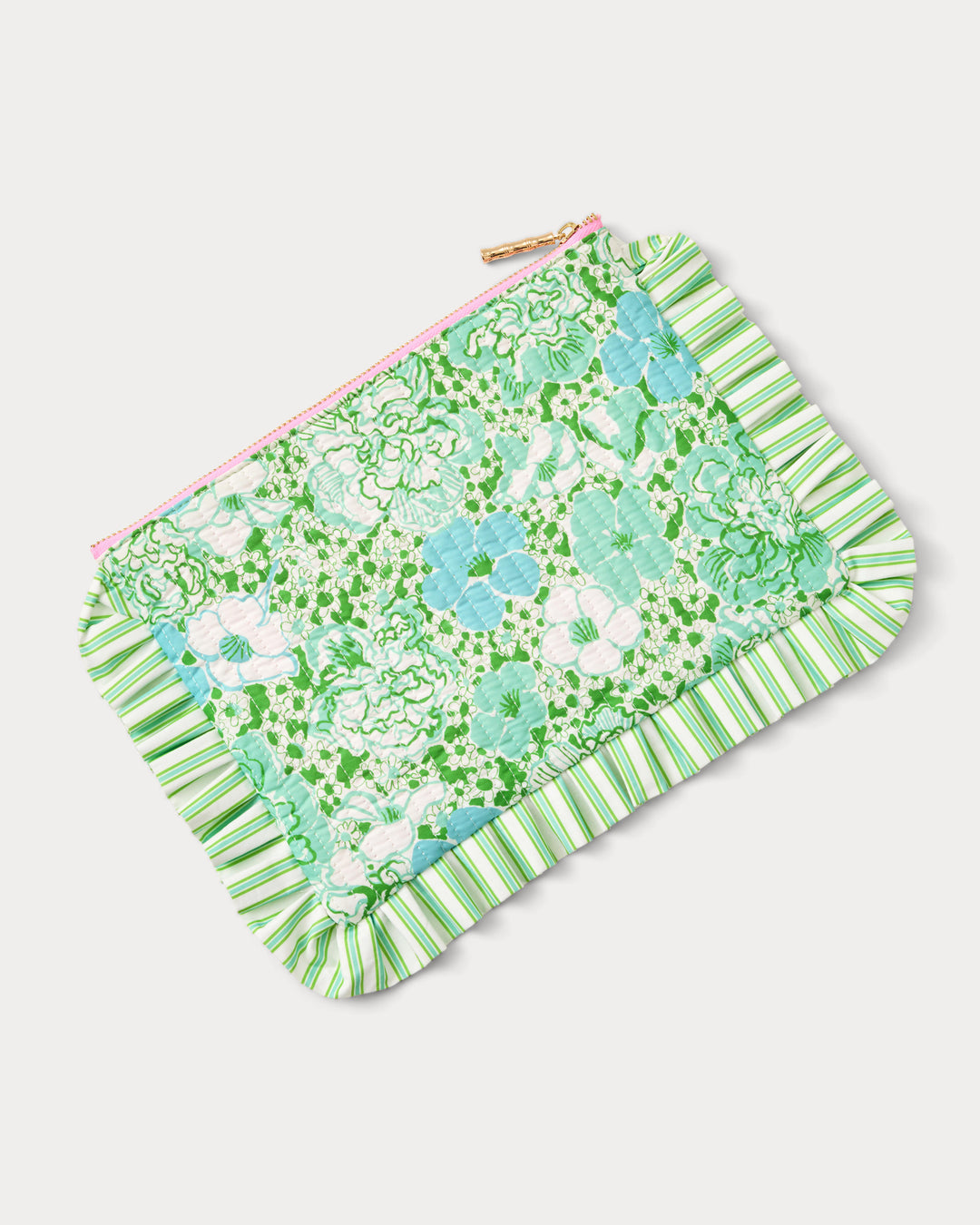Ruffle Pouch - Mint Condition Burst Of Joy
