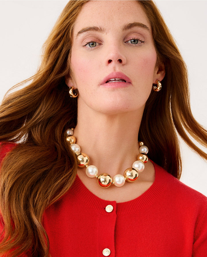 Moonlight Magic Necklace - Gold Metallic