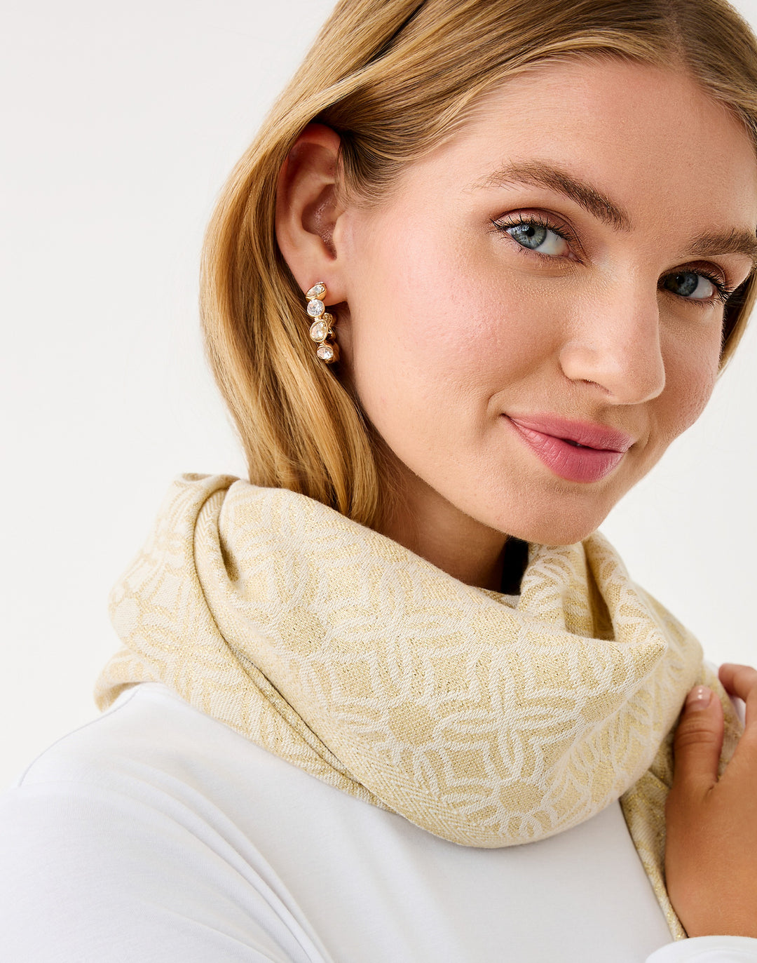 Shine Your Bright Hoop Earring