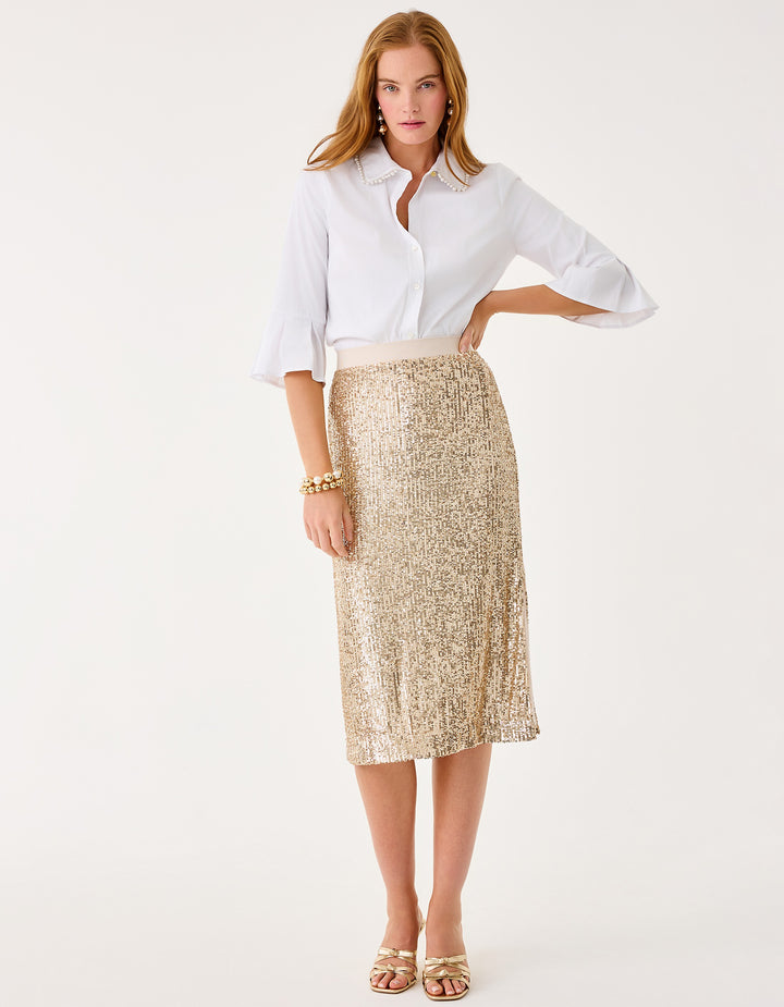 The Pearl Lilly Shirt - Resort White