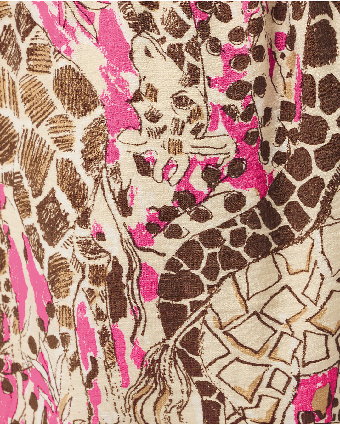 Axton Midi Dress - Pink Aster Sketching