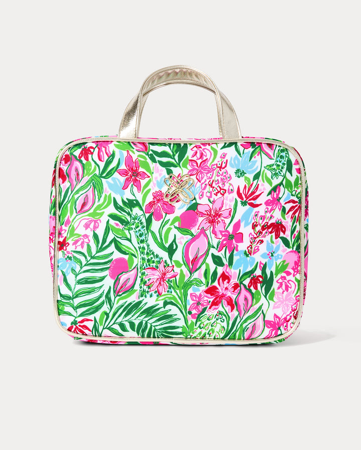 Constance Cosmetic Case - Multi Glowing Gardens