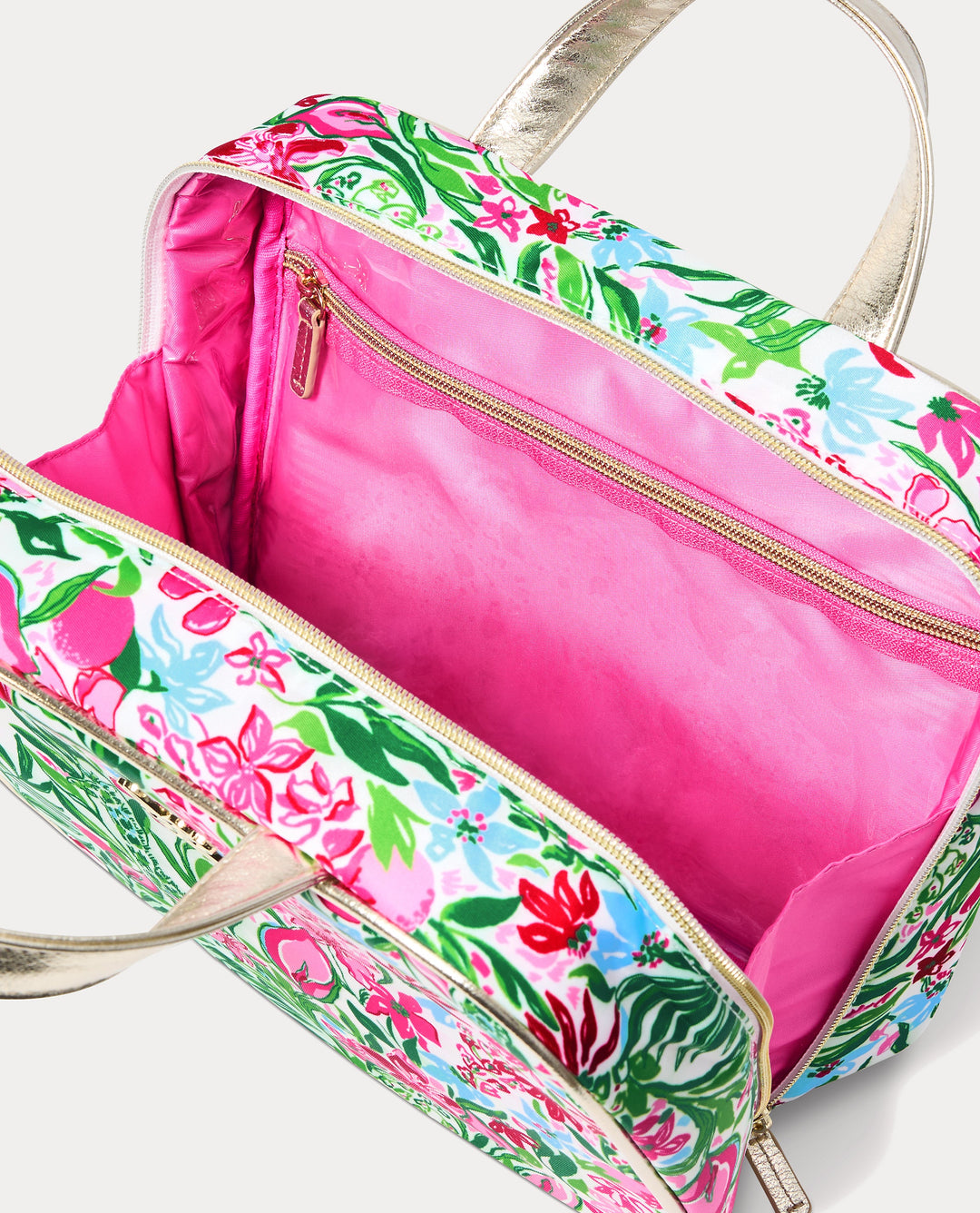 Constance Cosmetic Case - Multi Glowing Gardens