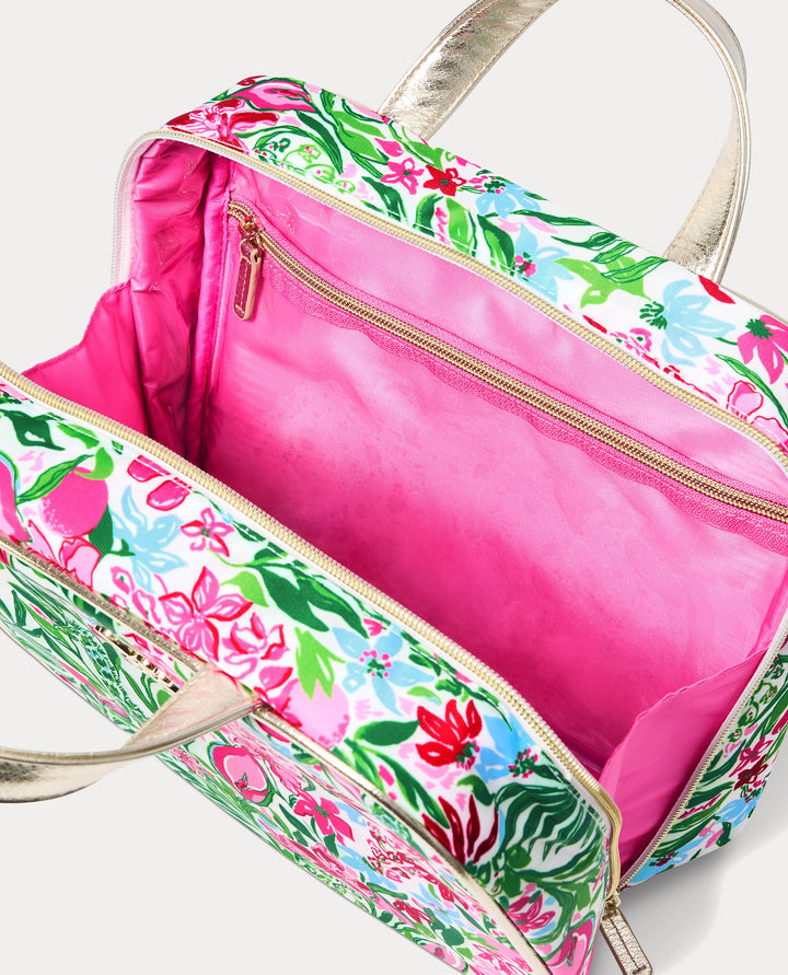 Constance Cosmetic Case - Multi Glowing Gardens