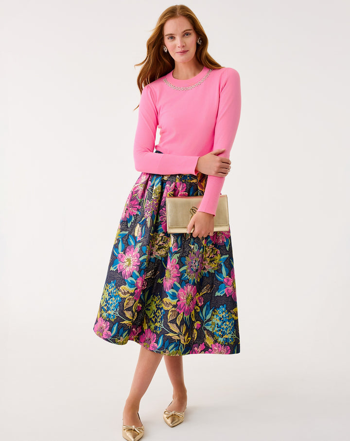 Morgen Sweater - Confetti Pink