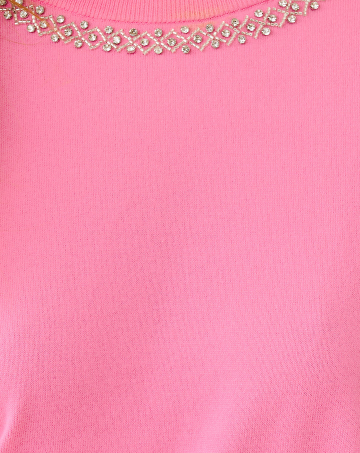 Morgen Sweater - Confetti Pink