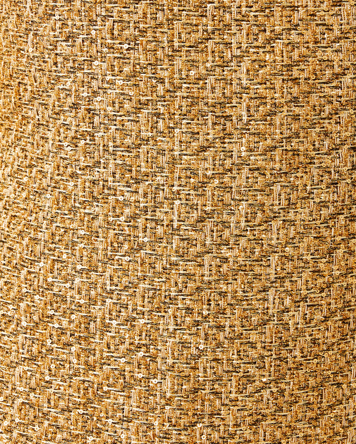 Cora Skirted Romper - Gold Metallic Golden Glow