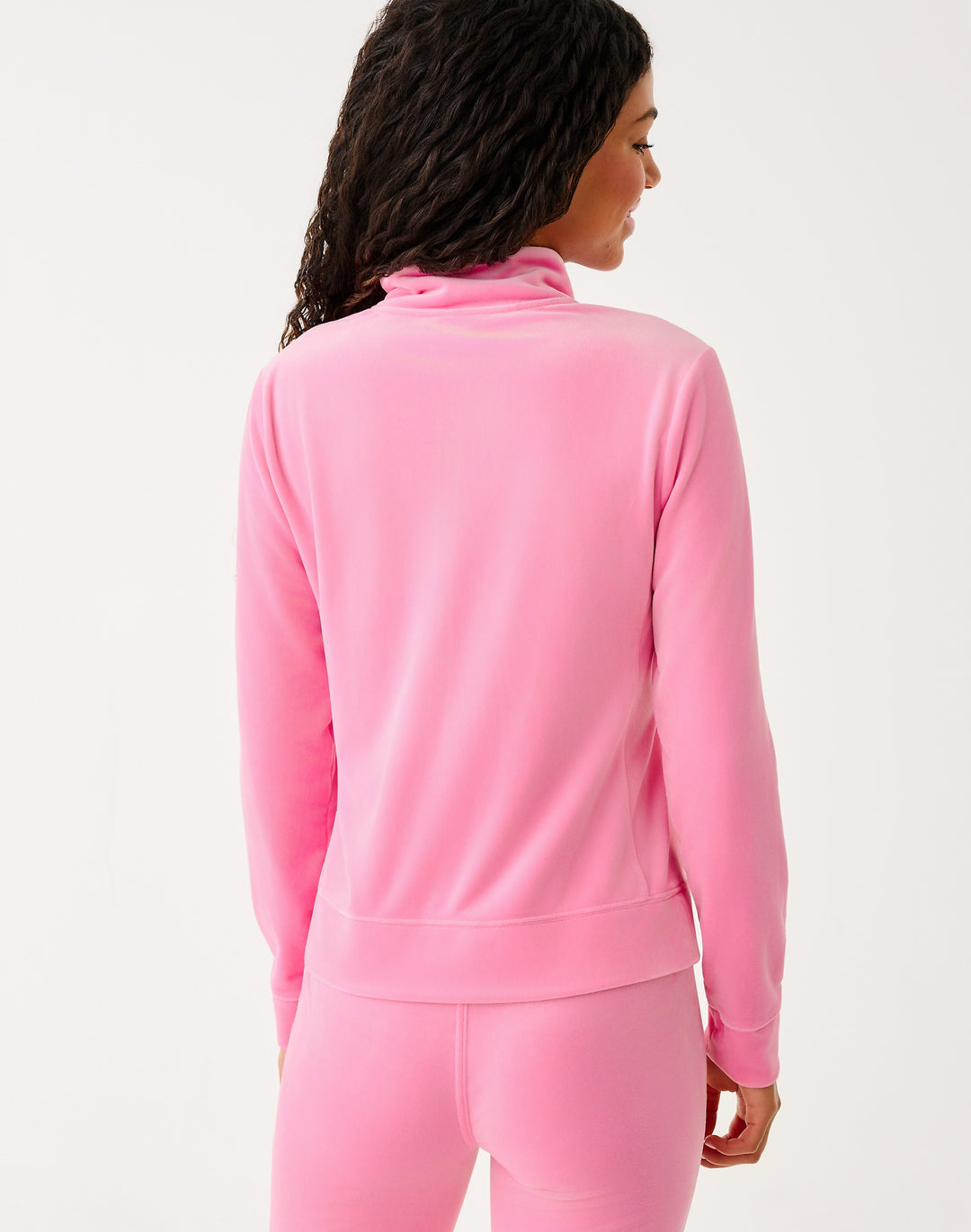 Regate Velour Jacket - Confetti Pink