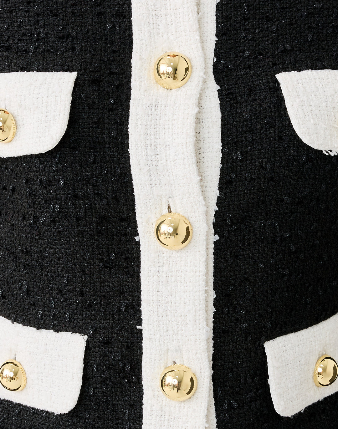 Clydie Boucle Jacket - Noir Chic Chick