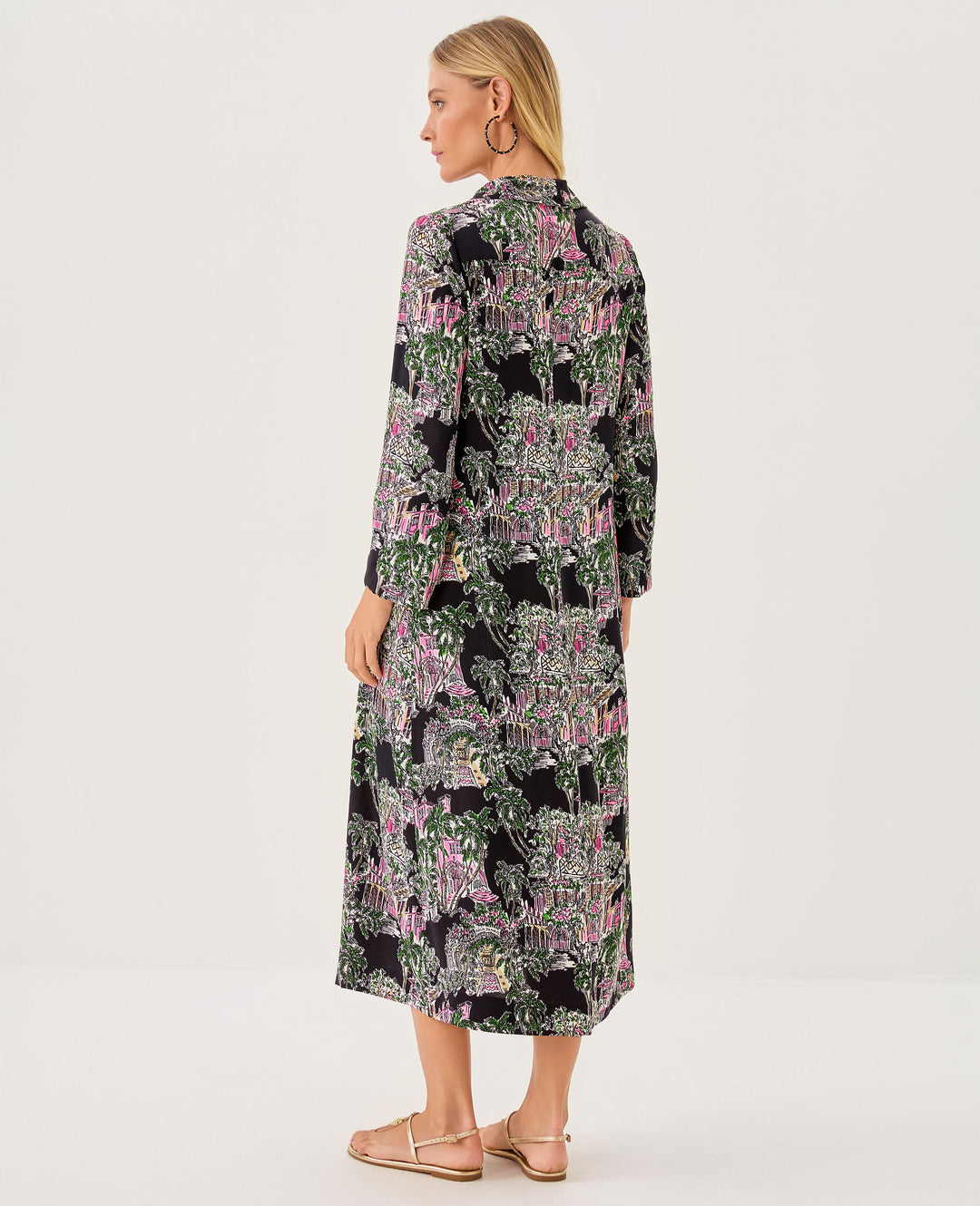 Simona Dress - Onyx Pb Anniversary Toile