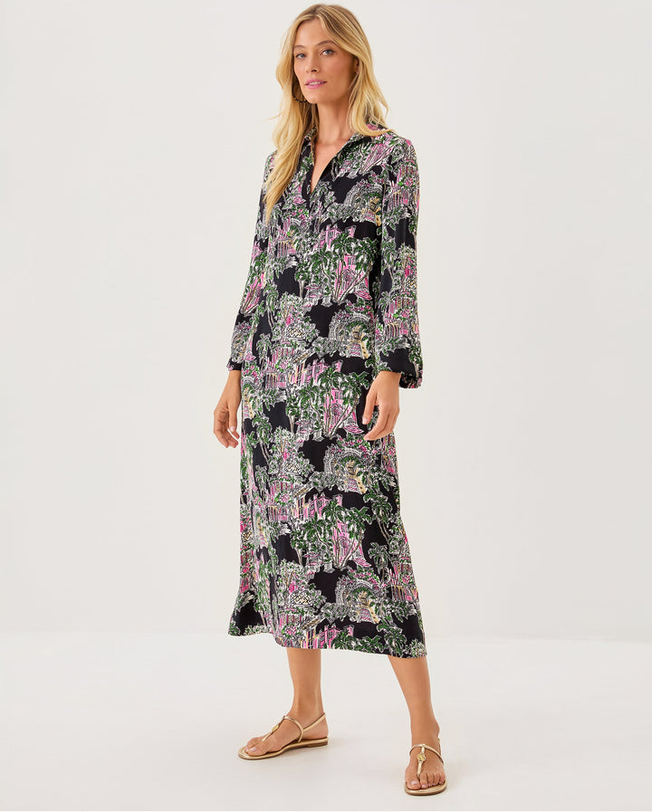Simona Dress - Onyx Pb Anniversary Toile