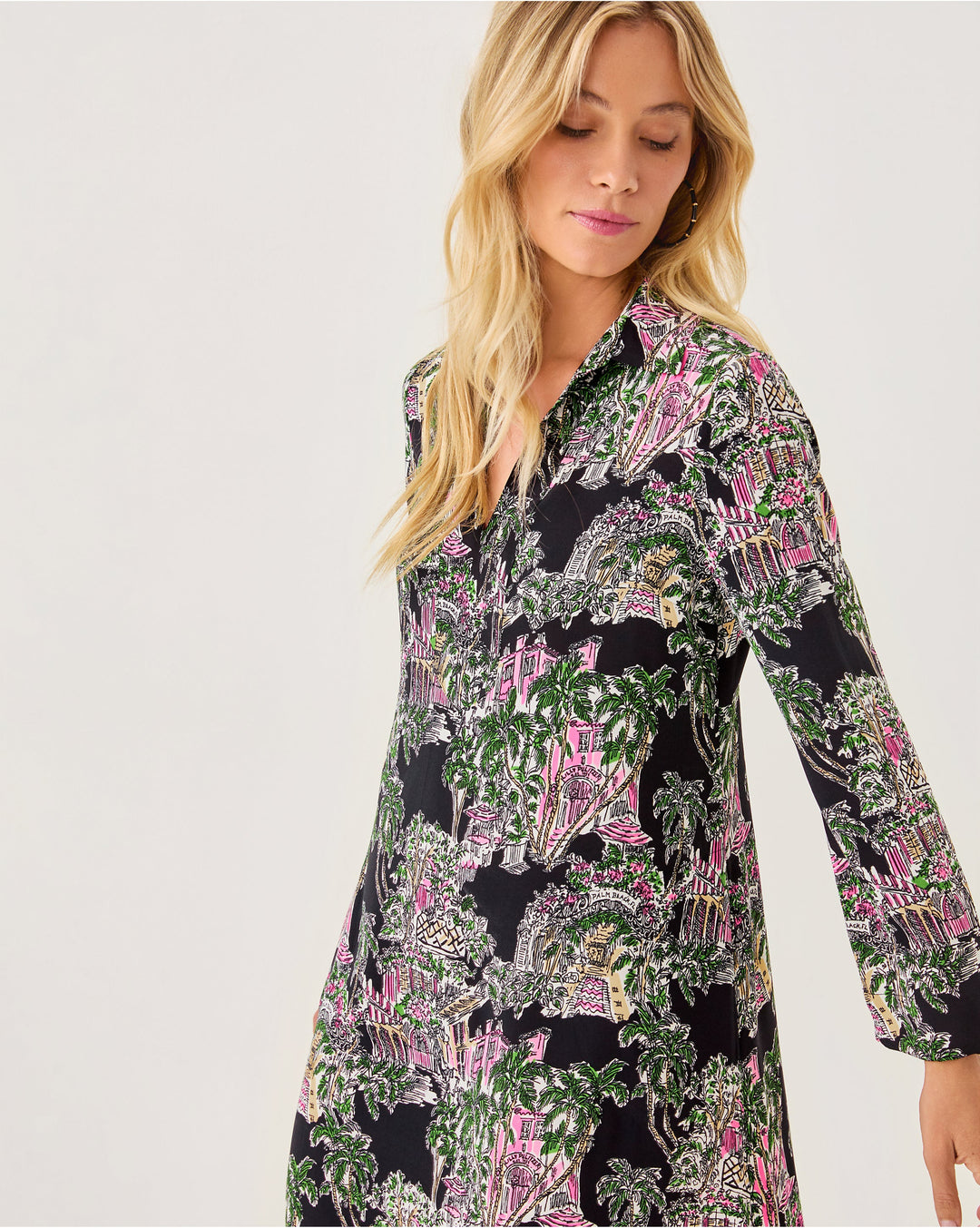 Simona Dress - Onyx Pb Anniversary Toile