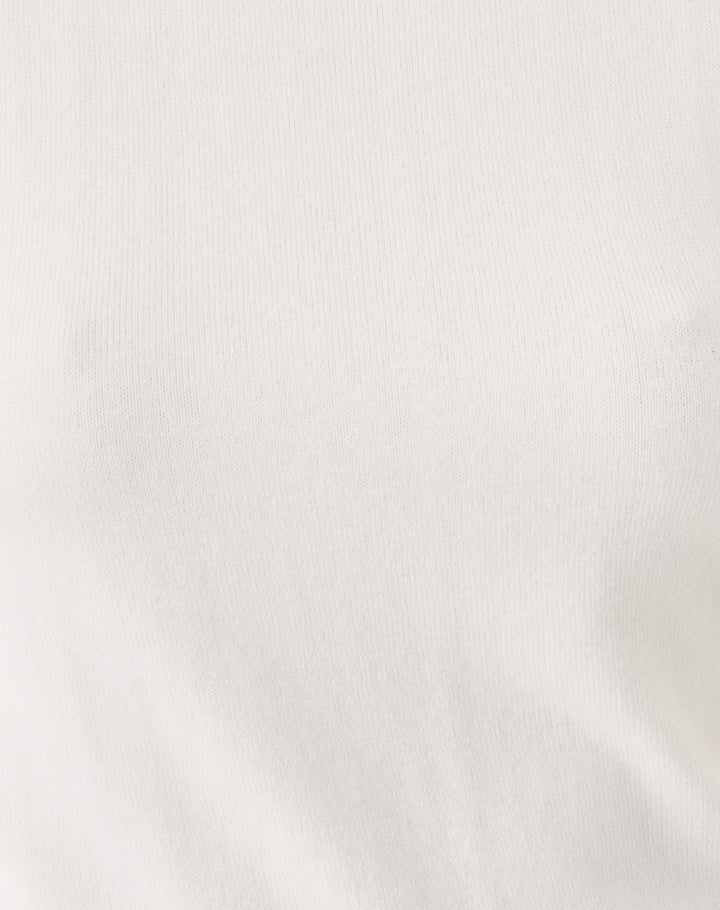 Harp Sweater Shell - Coconut