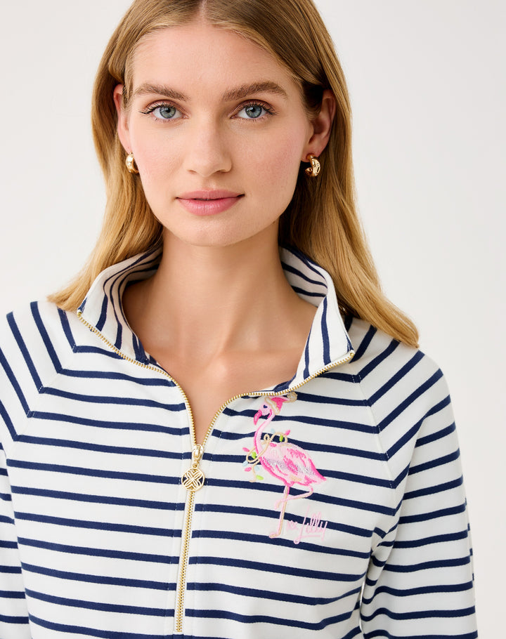 Skipper Popover - Multi Holiday Flamingo Graphic