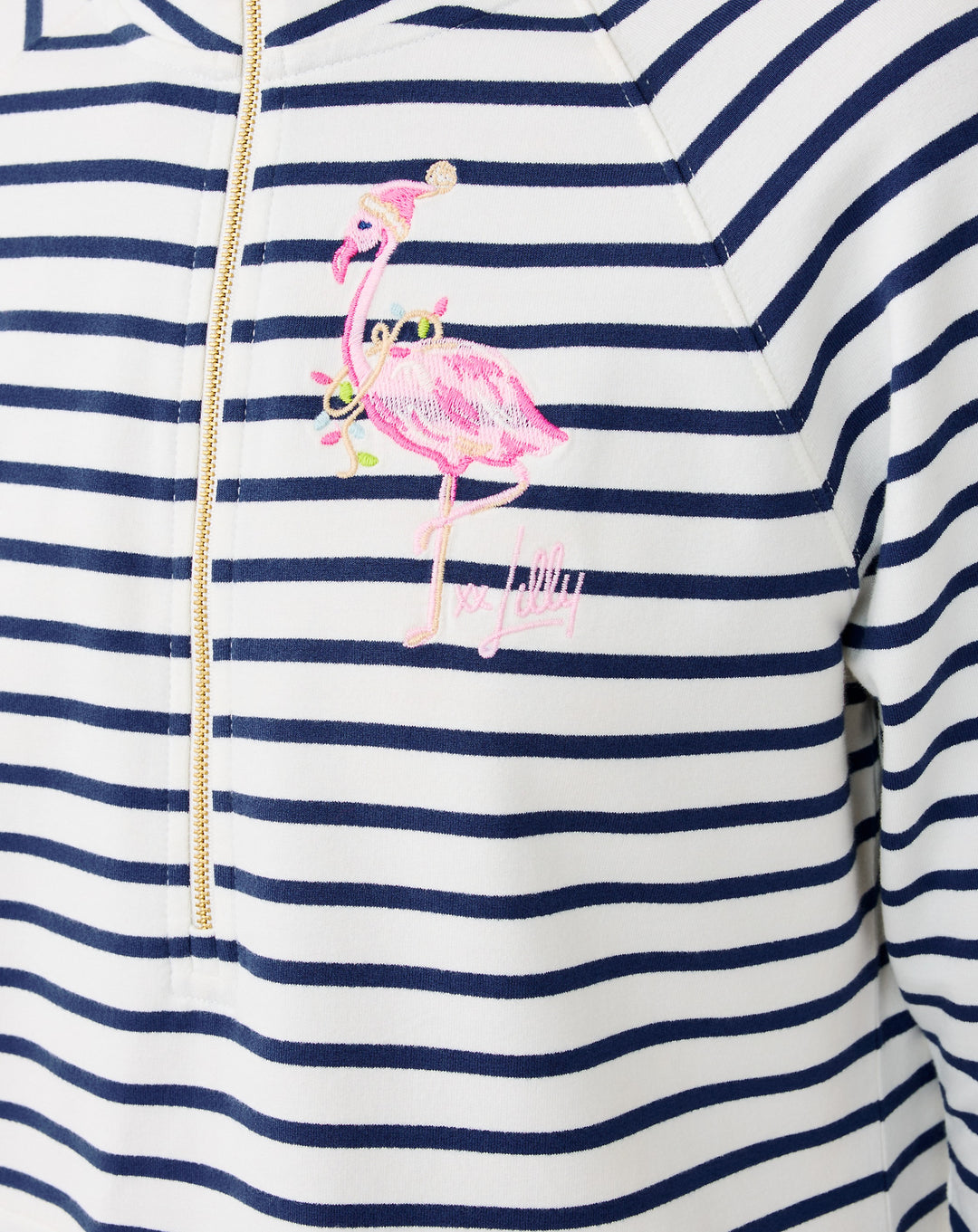 Skipper Popover - Multi Holiday Flamingo Graphic