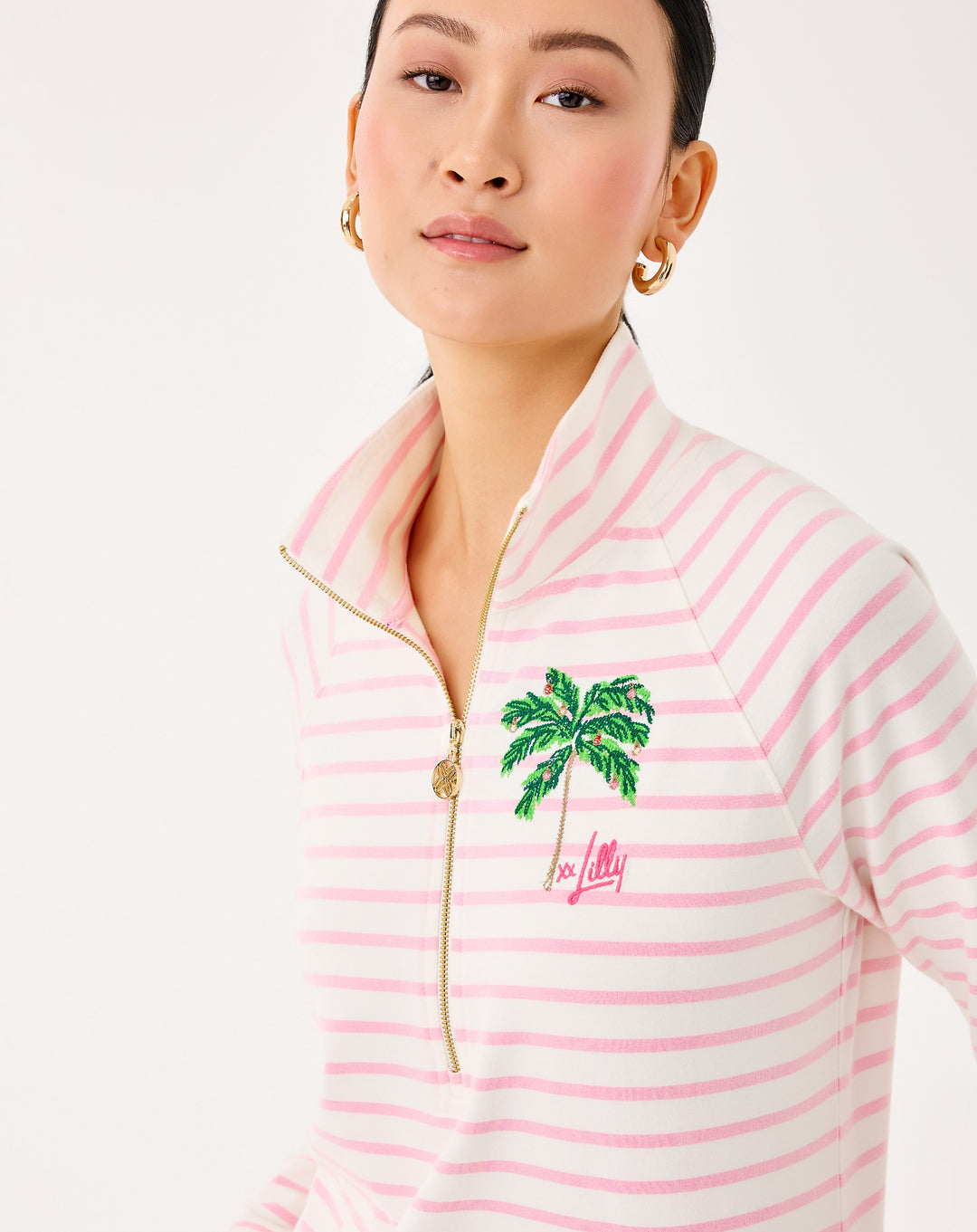 Skipper Popover - Multi Holiday Palm Embellishment